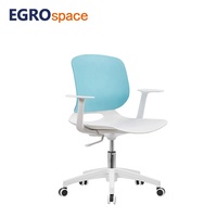 Chaise de réception, de conférence, de formation et de visiteur empilable EGROspace pour mobilier commercial de bureau