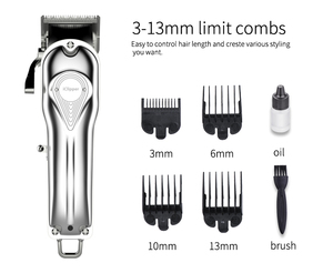 Iclipper-K13 Rechargeable Cheveux Salon De Coiffure Tondeuse Rasage Sans Fil Tondeuse À Cheveux Coupe Machine Rasoir - Product Image 4