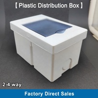 Boîtier de distribution MCB industriel monté en extérieur, étanche IP65, en plastique, marque Ruipein, origine CN ZHE, sans prises, sans tension nominale