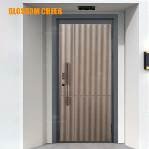 Porte <span class=keywords><strong>de</strong></span> sécurité moderne en acier ignifuge à double battant insonorisée pour studio d'enregistrement, appartement et villa - Product Image 3