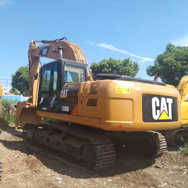 Máquina de escavação usada gato 330d, escavadora caterpillar usado 330dl gato 312 306 cavadora