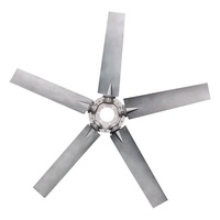 Ventilateur de ventilation de tunnel KEYLEADER industriel à 5 pales en alliage d'aluminium, impeller axial, angle réglable (20-50) 320-815mm