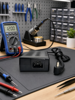 Chargeur Adaptateur Professionnel 120W pour Vélo Électrique et Trottinette Électrique, Batterie Lithium 12V 10A avec Prise EU/US/UK – Vente en Gros