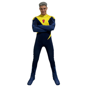 Costume de cosplay en vinyle Fireball Poches Water Live Bodysuit pour jeu d'role anime, taille adulte unisexe - Product Image 2