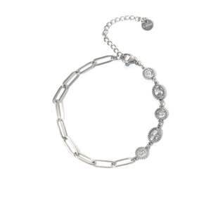 PXK-0235 สร้อยข้อมือแฟชั่นแบบโซ่และแบบเชื่อมต่อ - Product Image 1