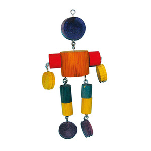 Toptan basit tasarım renkli kuş levrek üreticinin asılı kuş oyuncakları hamak tipi düşük fiyat - Product Image 6