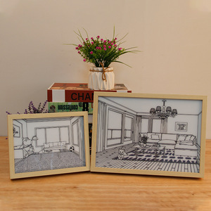 Kích thước tùy chỉnh và Led khung ảnh phòng khách sofa nền tường trang trí hình ảnh khung - Product Image 5