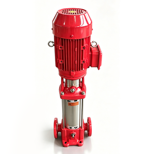 Bomba Contra Incendios Multietapa Vertical <span class=keywords><strong>de</strong></span> Alta Presión (10-25 Bar) <span class=keywords><strong>de</strong></span> Grado Industrial, en Acero Inoxidable, para Rescate <span class=keywords><strong>de</strong></span> Emergencia - Product Image 1