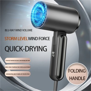NUEVO Secador de Pelo Plegable con Capucha Grande, Secador de Pelo de Alta Potencia con Iones Negativos para Uso Doméstico, Secado Rápido y Cuidado del Cabello - Product Image 3