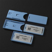 Label Penyimpanan E-Paper YZY NFC 2.9 Inci Layar E-Ink QR/Kode Batang Resolusi 296x128 Hitam/Putih untuk Inventaris Gudang