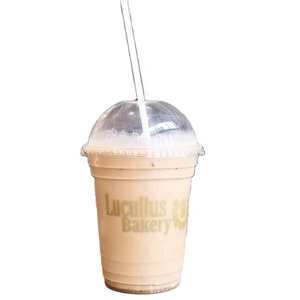Pet Rpet Cup Wholesale Disposable 12oz 16oz 24oz Take Away Cold Drink Beverage Packaging Pet Rpet Recycled Transparent Juice Plastic Cup