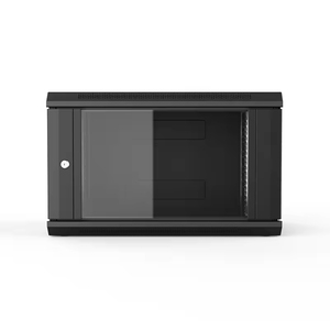 Baie de serveur murale standard Saipwell International 19'' 9U pour centre de données, en acier laminé à froid SPCC, conforme à la norme IEC297-2, pour informatique IT - Product Image 2