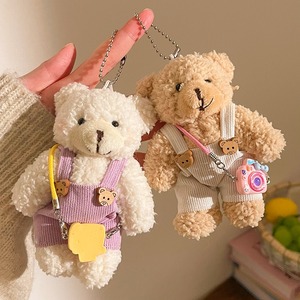 Porte-clés créatif en coton, adorable et mignon mini <span class=keywords><strong>ours</strong></span> en peluche pour sac, accessoires, petit <span class=keywords><strong>ours</strong></span> pour porter des vêtements - Product Image 4