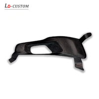 Cubierta de Faro de Fibra de Carbono para Mitsubishi EVO Lancer EX, Modificación y Mejora Exterior, Decoración de Ojo Único