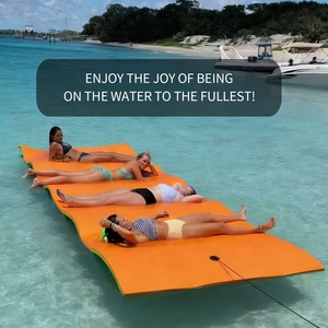 Alfombra Flotante de Espuma XPE para Exteriores, Alfombra Flotante de Lirios para Entretenimiento Acuático en <span class=keywords><strong>Playa</strong></span>, para Lago, Piscina, Río, Océano, Barco, <span class=keywords><strong>Playa</strong></span> - Product Image 2
