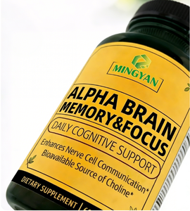 Cápsulas de Suplementos Naturales Nootrópicos con Certificación GMP, Precio de Fábrica, Alpha GPC, Potenciador Cerebral, para la Salud, la Memoria, el Enfoque y el Sueño en Adultos - Product Image 4
