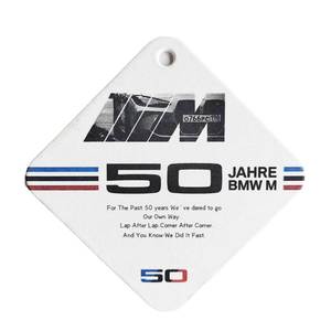 Vente en gros désodorisant senteurs de glace fraîche logo personnalisé papier de coton de luxe suspendu odeur de fraîcheur longue durée pour les voitures facile à dégrader - Product Image 2