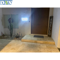 Enseigne commerciale à LED rétroéclairée 3D personnalisée pour magasin de détail Décoration de bureau de l'entreprise Enseigne à lettres intérieure
