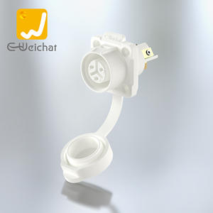 E-Weichat LP-12 2/3 штырь пластиковый проводной винт Круглый Водонепроницаемый авиационный штекер - Product Image 3