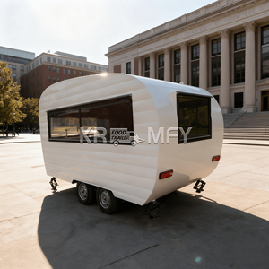 Bar mobile de rue sur mesure pour Bubble Tea, remorque multifonctionnelle, camion de restauration avec fenêtre de service commerciale - Product Image 5