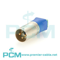 Adaptateur de fil nu XLR 3 broches mâle à vis bornier, connecteur de borne DMX512 XLR pour haut-parleur de microphone de lumière de scène