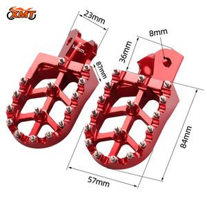 Repose-pieds de moto, pédales pour <span class=keywords><strong>CRF</strong></span>/XR 50/<span class=keywords><strong>70</strong></span>/110, pièces de moto en aluminium CNC, accessoires de moto - Product Image 2