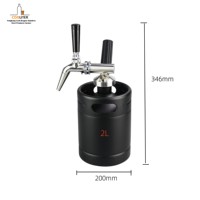 Nitro Cold Brew Cafetière Mini Fût En Acier Inoxydable Home Diy Brew Coffee System Kit Distributeurs De Boissons