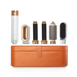 Nuovo styler 5 in 1 <span class=keywords><strong>Spazzola</strong></span> ad aria calda Ricciolo a passo raddrizzatore <span class=keywords><strong>Spazzola</strong></span> asciugacapelli multi-styler - Product Image 1