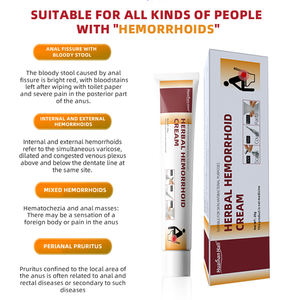 Crema de hierbas naturales para <span class=keywords><strong>hemorroides</strong></span>, pomada externa para <span class=keywords><strong>hemorroides</strong></span> <span class=keywords><strong>y</strong></span> dolor de fístula anal, 20g - Product Image 3