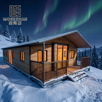 Maison préfabriquée de luxe extensible de 3 chambres, 20 pieds sur 40 pieds, maison mobile modulaire