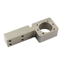 Komponen Aluminium 6061 CNC Milling Kustom, Anodized, Non-Standar, Peralatan Otomasi, Komponen Struktural Mekanik