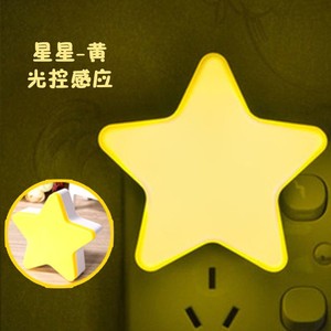 Light Sensor Control Mini <strong>Star</strong> LED Night Light for Dark Night Kids Bedroom Bedside <strong>Lamp</strong> With Eu Plug / US Baby Sleeping Light - Product Image 3
