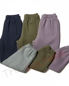 Pantalones Deportivos para Hombre, Corte Recto, 220 GSM, Joggers para Deporte y Ropa Urbana, Holgados, con Cordón, Pantalones Largos con Múltiples Bolsillos - Product Image 6