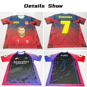 Camisetas de <span class=keywords><strong>Eventos</strong></span> de Papúa Nueva Guinea, Camiseta PNG de Manga Corta, Talla Grande, Camiseta Tribal de Polinesia con Estampado Digital Personalizado para Hombre - Product Image 4