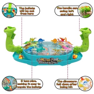 Fabbrica di vendita calda che spara genitore-figlio Battle Board Interactive casino game board 2 giocatori Dinosaur Toys for Kids - Product Image 4