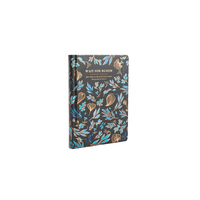 Carnet à coins arrondis prêt à l'emploi avec estampage à chaud floral, bloc-notes ligné, carnet de journal, fabricant de carnets personnalisés