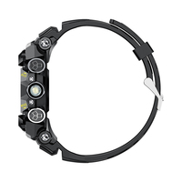 Reloj Inteligente Deportivo Clásico PG222 con Linterna, Monitor de Sueño, Resistente al Agua IP68, Nuevo Modelo 2025