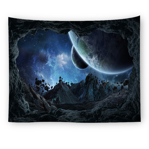 <span class=keywords><strong>Tapiz</strong></span> de pared de planetas espacio exterior galaxia universo tapices <span class=keywords><strong>Mural</strong></span> colgante de pared para dormitorio sala de estar dormitorio decoración del hogar - Product Image 3