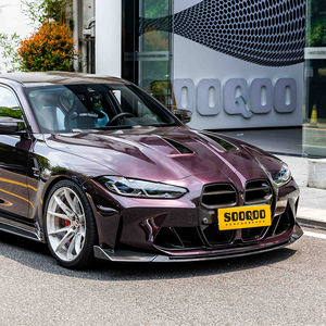 Divisor frontal de fibra de carbono Prepreg estilo CS para <span class=keywords><strong>BMW</strong></span> M3 G80 G81 M4 G82 G83 2021 + - Product Image 2