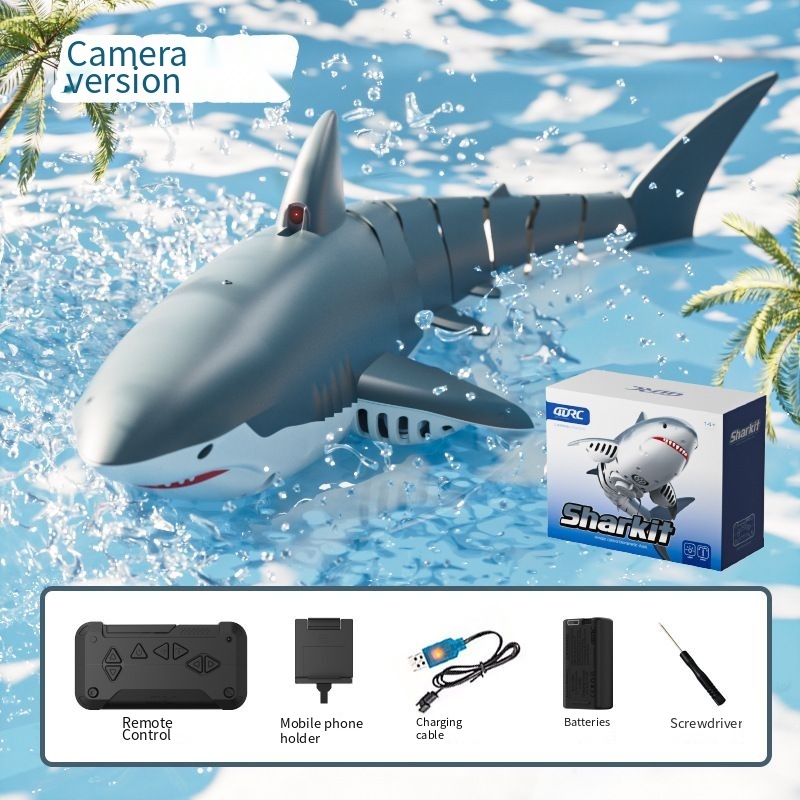 Gris. Permite fotografía aérea + rociado de agua e iluminación.