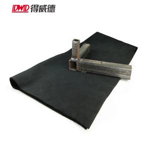 Coperta per Saldatura in Fibra Carbonizzata Ignifuga Resistente al Calore fino a 1800°F Ritardante di Fiamma Marca DWD Nera 4x4 ft - Product Image 5