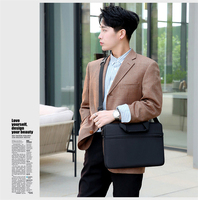 Sac à dos pour ordinateur portable personnalisé avec logo, simple, imperméable, antichoc, 13-15,6 pouces, en polyester, sac de travail