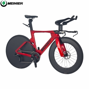 Bicicleta de Carretera de Fibra de Carbono 700c ER9 con Grupo Electrónico TT, Rueda de 88mm y Diseño Cerrado para Competición MEINIER-TT670 Especificaciones Básicas MEIN - Product Image 5