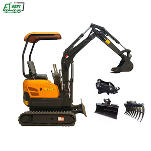 โรงงานจำหน่ายรถขุดตีนตะขาบ ELORRY EL17 ขนาด 1.7 ตัน รถขุดขนาดเล็กมาตรฐาน EPA - Product Image 5