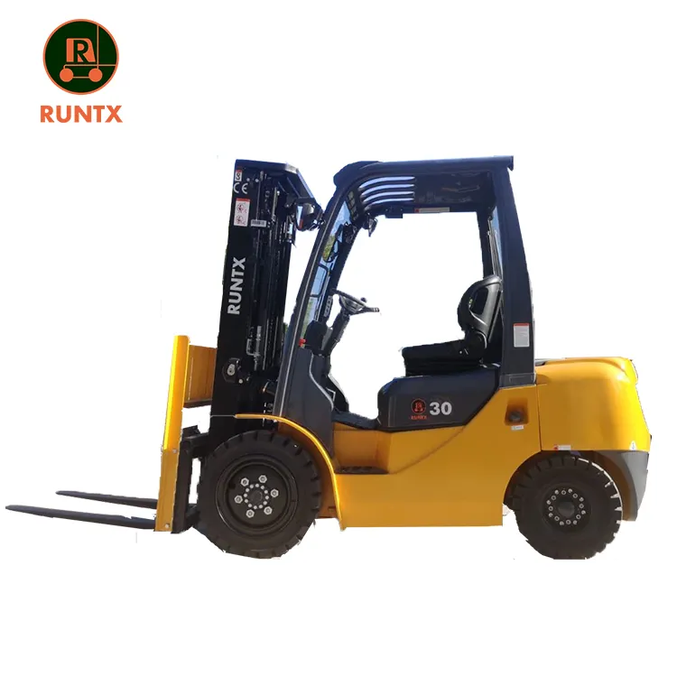 Xe Nâng Pallet Nâng Thủy Lực 4 Bánh Giảm Giá Hấp Dẫn Mới Tại Trung Quốc Xe Nâng Diesel 2.5 Tấn 3 Tấn Giá Xe Nâng Clark