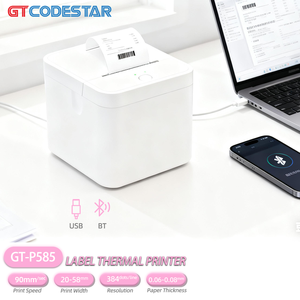 Gtcodestar không dây <span class=keywords><strong>Bluetooth</strong></span> vé nhận máy in nhiệt 58mm USB trực tiếp vận chuyển nhãn Máy in nhiệt GT-P585 - Product Image 1