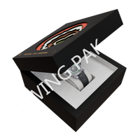 Coffret de montre imprimé personnalisé de luxe pour hommes haut de gamme fait à la main nouvelle mallette de rangement de cadeaux en gros avec emballage élégant