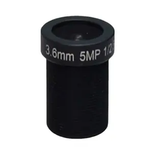 Yeni lens 5 megapiksel M12 dağı MINI kamera için 3.6mm S dağı Lens