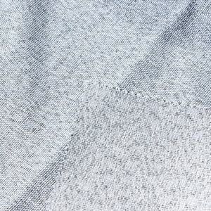 टेंगगुई 2026 नया उत्पाद पॉलिएस्टर सरासर 340 सेमी डबल-साइड लिनन लुक 100% स्टॉक में ब्लैकआउट धागा बुना हुआ पर्दा कपड़ा - Product Image 3