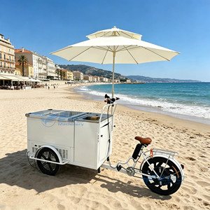 Multifunction Fast Food Cart New Mobile Street Coffee Ice Cream Electric Drive Stainless Steel CE Certified Truck for - Product Image 1
